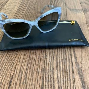 Balenciaga Marble Sunglasses
